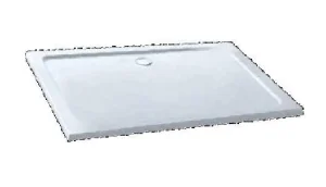 Eastbrook Volente 1650 X 800 Abs Stone Resin Tray White