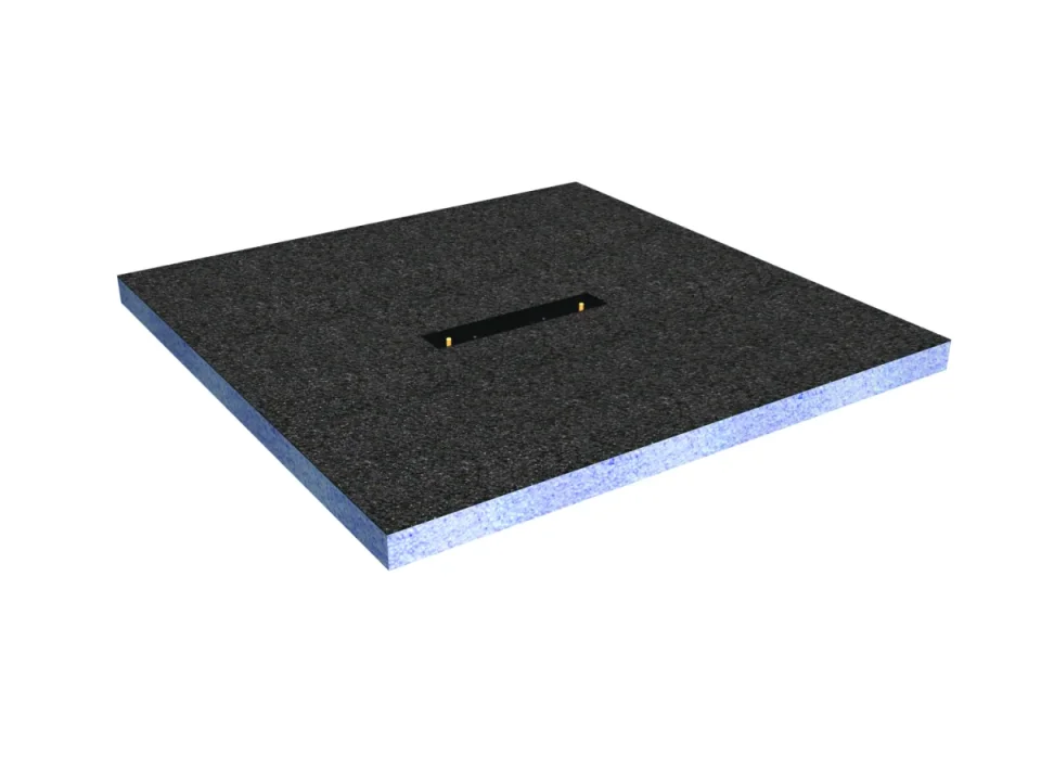 Abacus Elements Linear 300 Shower Tray 9x9 Centre product image - Image 1