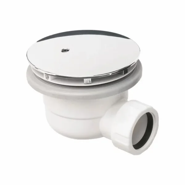 Crosswater Central Waste Offset Quadrant Left Hand 25mm Stone Resin Shower Tray 800 x 1200mm detail view - Image 3