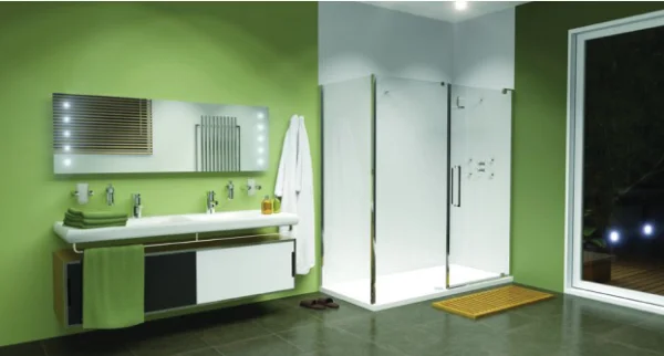 Merlyn 10 Series Pivot Door Side Panel 800mm