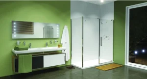 Merlyn 10 Series Pivot Door Side Panel 800mm