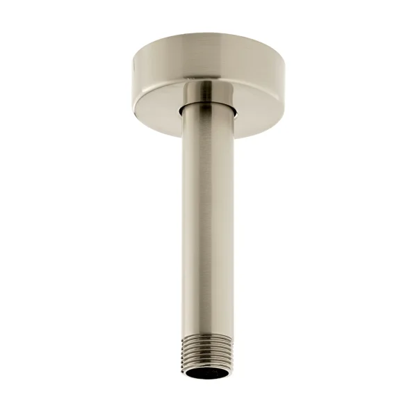 Vado Individual Fixed Head Ceiling Mounting Arm 100mm (4'') Brushed Nickel