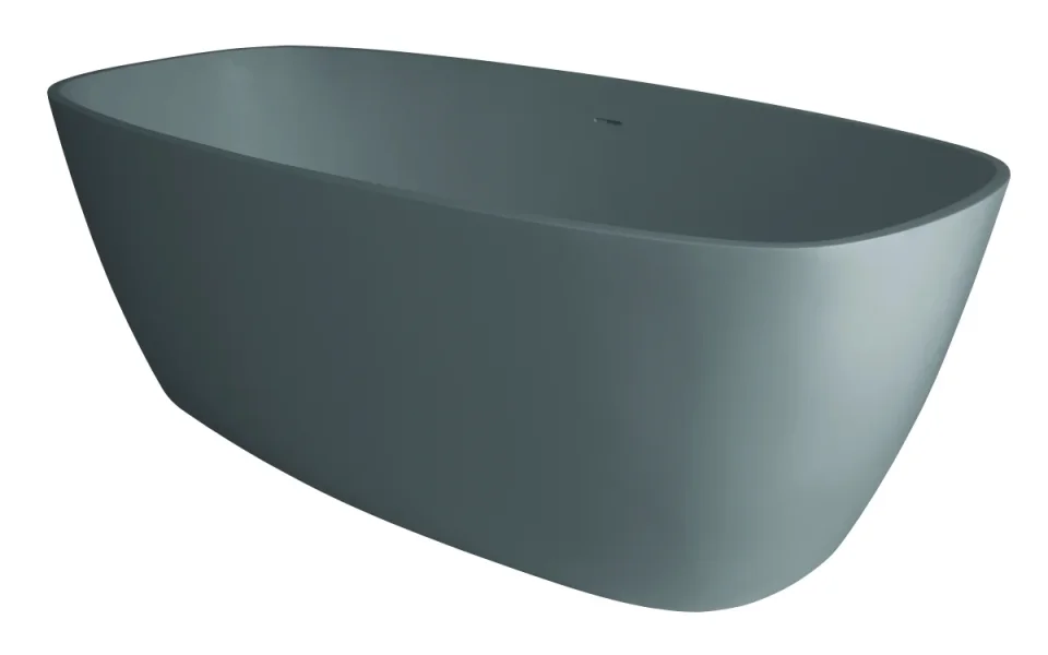 Bc Designs Vive Bath 1610 X 750 (no Waste) Industrial Grey product image - Image 1