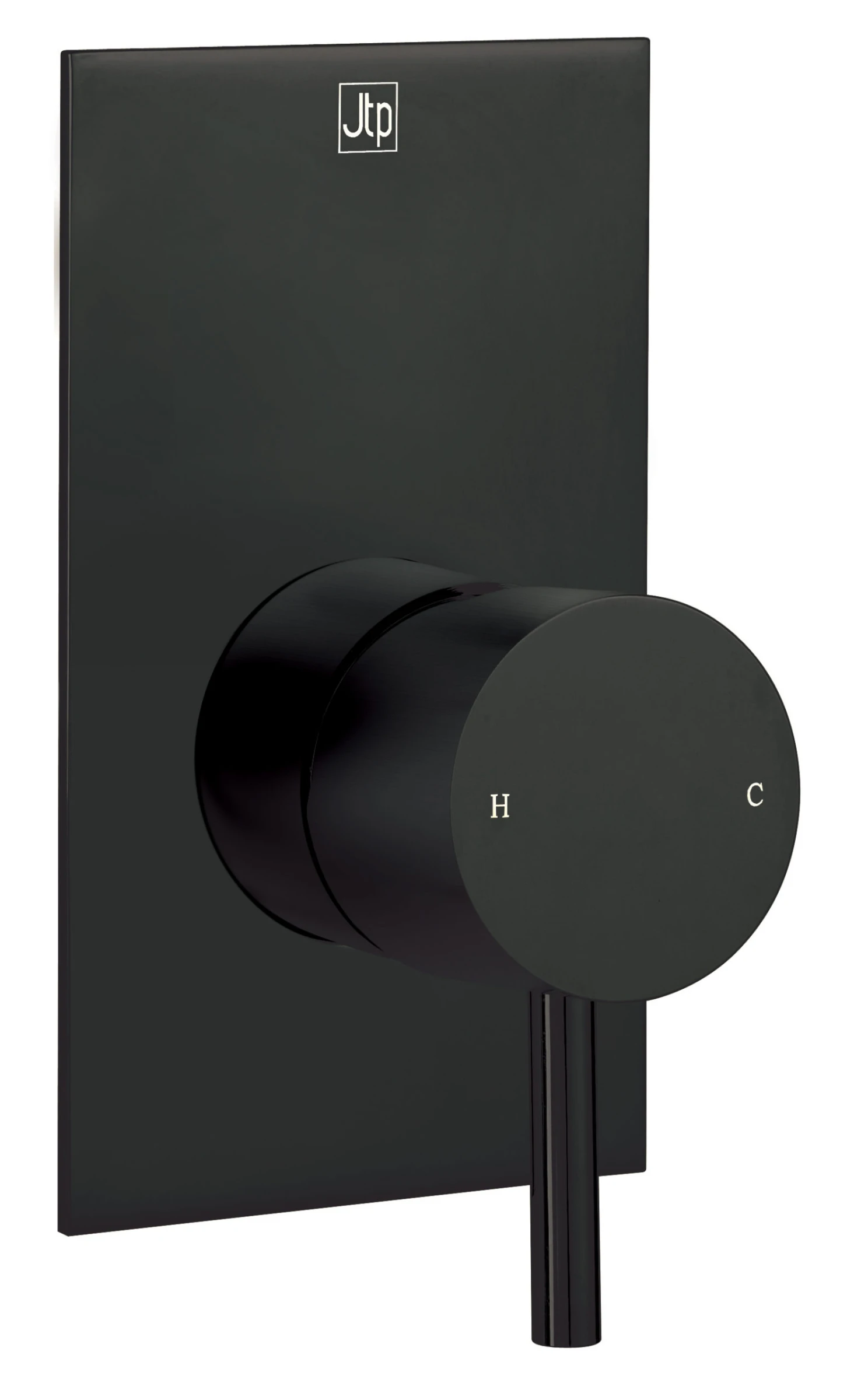 Just Taps Single Lever Manual Valve Matt Black
