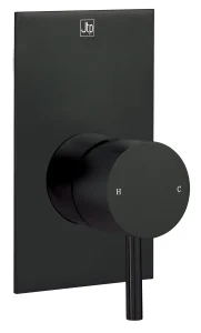 Just Taps Single Lever Manual Valve Matt Black