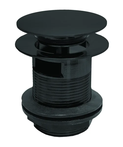 Bc Designs Push Down Bath Waste 70mm (slotted) Black Silk