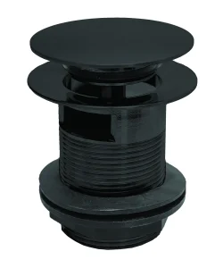 Bc Designs Push Down Bath Waste 70mm (slotted) Black Silk
