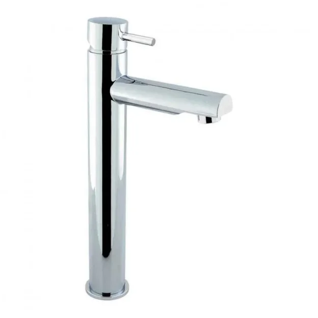 Crosswater Kai Lever Basin Tall Monobloc No Waste Deck Mounted Chrome product image - Image 1