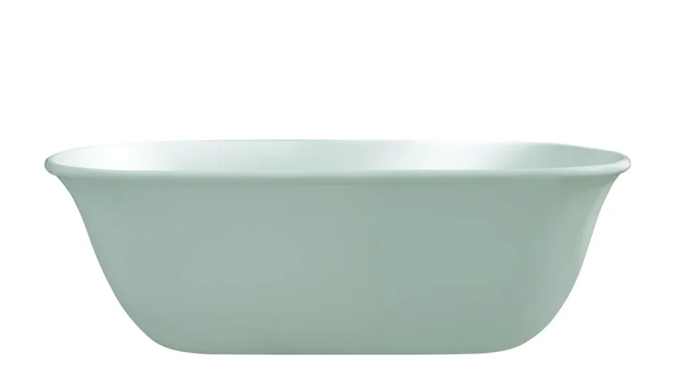 Bc Designs Omnia Bath 1615 X 760 (no Waste) Polished White detail view - Image 2
