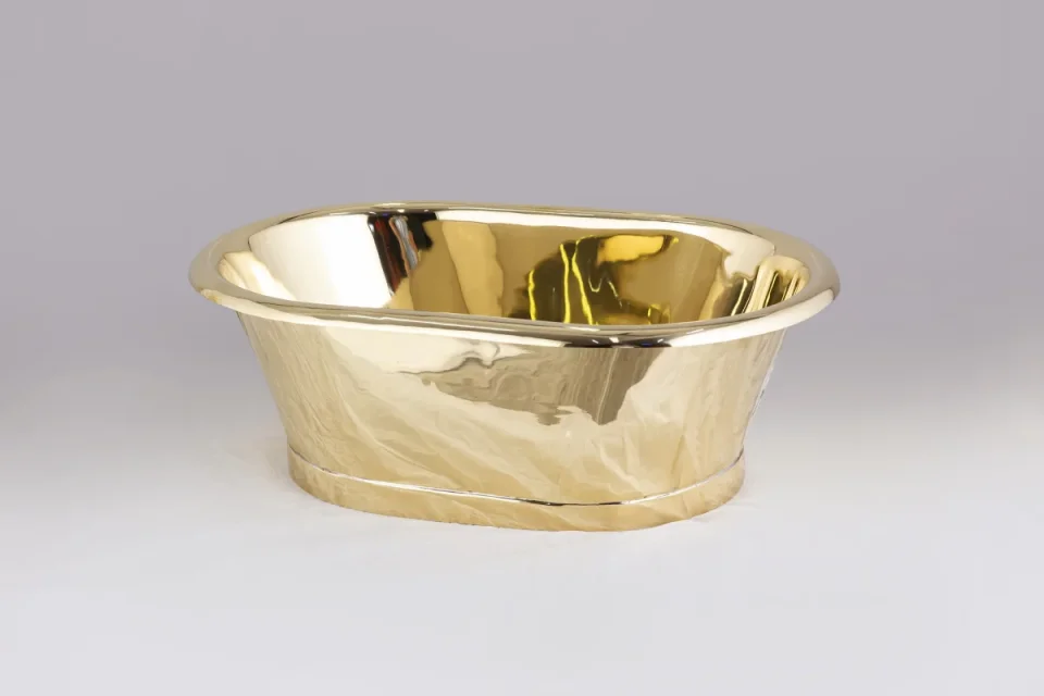 Bc Designs Brass Basin Brass detail view - Image 1