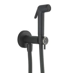 Crosswater Mpro Integrated Douche Valve Handset & Holder Brushed Matt Black