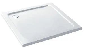 Eastbrook Volente 800x800 Abs Stone Resin Tray White
