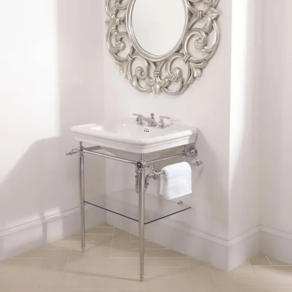 Imperial Etoile Large Basin 3t 700 White detail view - Image 3