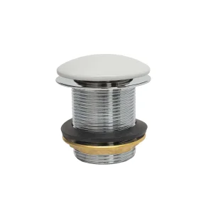 Bc Designs Push Down Bath Waste 60mm (unslotted) Powder Grey