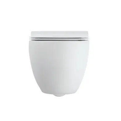 Crosswater Glide Ii Soft Close Toilet Seat 46 White detail view - Image 5