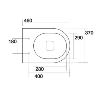 Crosswater Glide Ii Soft Close Toilet Seat 46 White detail view - Image 8