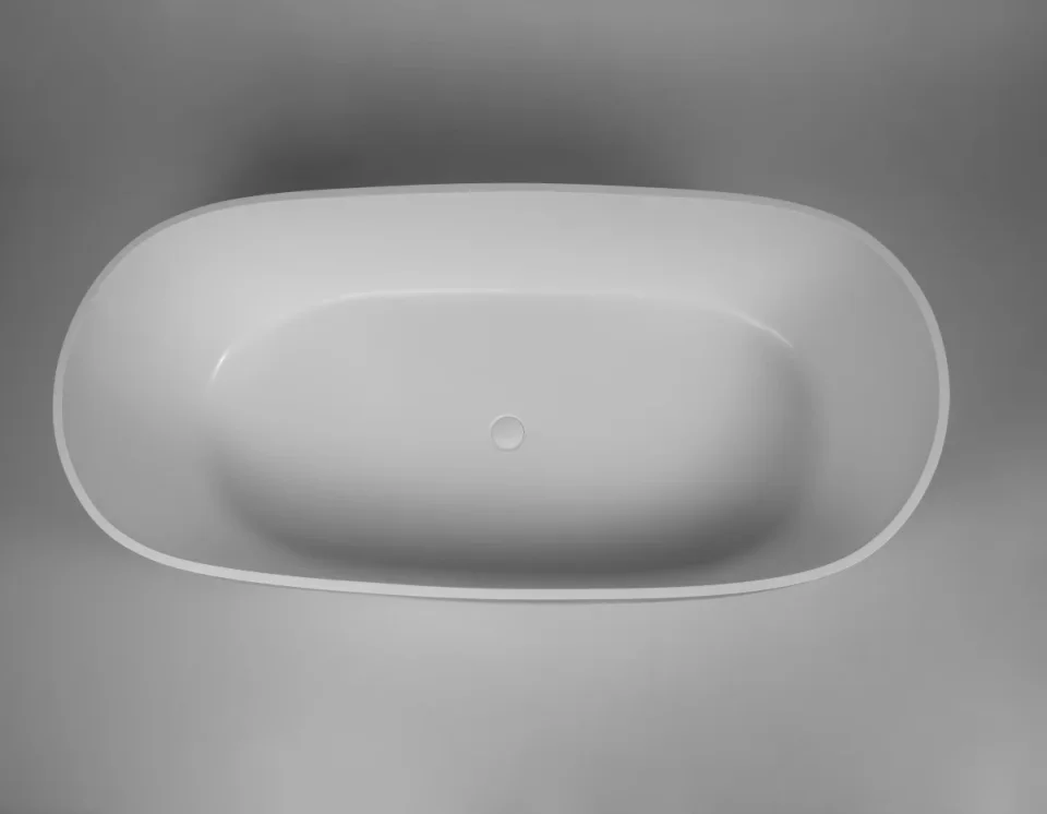 Bc Designs Crea Bath 1665 X 780 (no Waste) Matt White detail view - Image 2