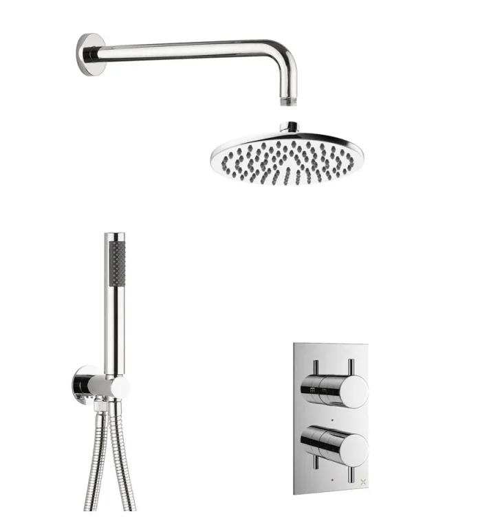 Crosswater One Box Showering Mpro Bundle 1510 Chrome product image - Image 1
