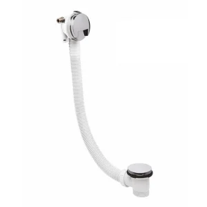 Crosswater Bath Extended Click Clack Waste With Filler 100cm Chrome