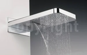 Crosswater Revive Shower Head With Waterfall Feature Chrome