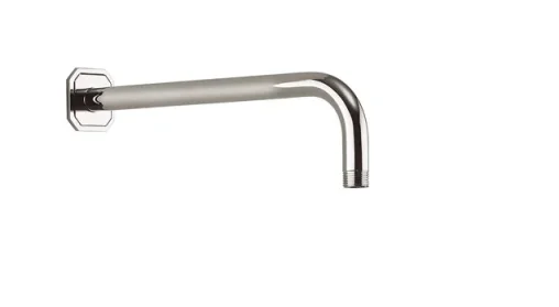 Crosswater Traditional Shower Arm Chrome detail view - Image 2
