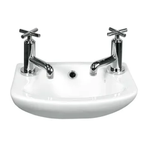 Eastbrook Loire 450 X 275 Cloakroom Basin 2th White
