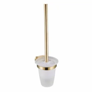 Eastbrook Asti Toilet Brush Holder Brushed Brass Brushed Brass