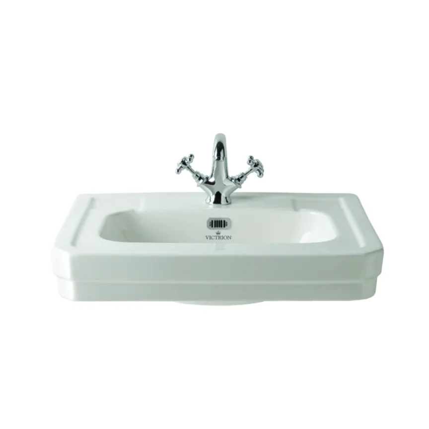 Bc Designs Victrion 540mm Basin 1th White product image - Image 1