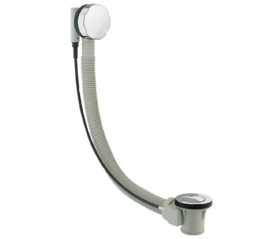 Just Taps Automatic Bath Pop Up Waste Chrome product image - Image 1