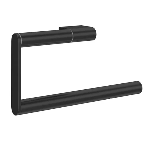 Crosswater Mpro Towel Ring Matt Black product image - Image 1