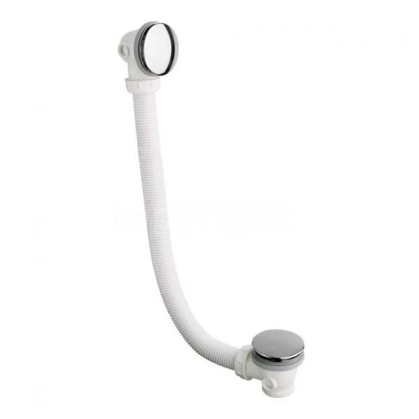 Crosswater Bath Extended Click Clack Waste 100cm Chrome