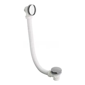 Crosswater Bath Extended Click Clack Waste 100cm Chrome