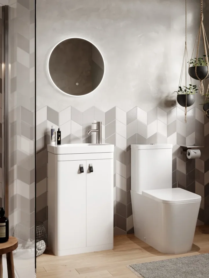 Saneux Oska 50cm Electric Mirror V2 detail view - Image 3