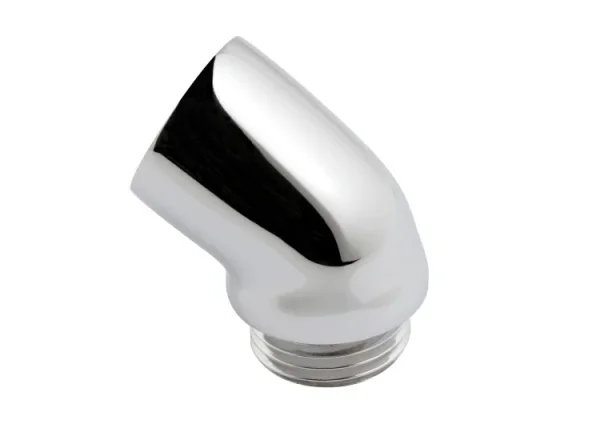 Vado Elbow To Suit Deck Mounted Pull-up Handsets Deck Mounted Chrome detail view - Image 2