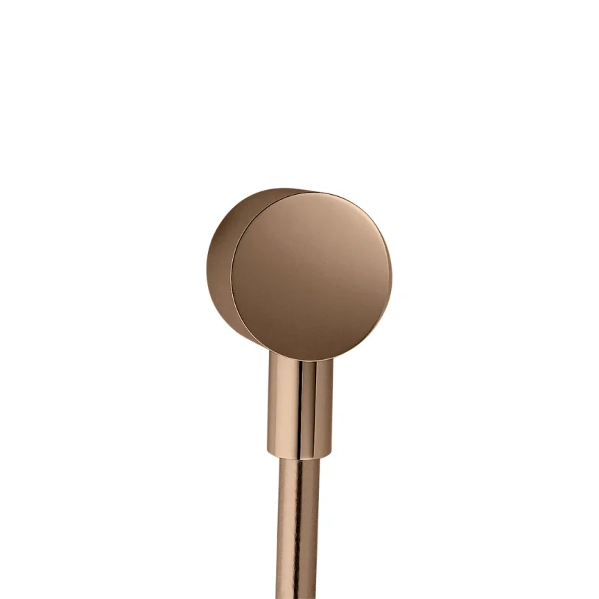 Axor Starck Wall Outlet Round Polished Red Gold product image - Image 1