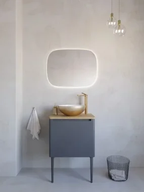 Crosswater Artist Illuminated Mirror 600 X 800 detail view - Image 6