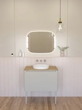 Crosswater Artist Illuminated Mirror 600 X 800 detail view - Image 7