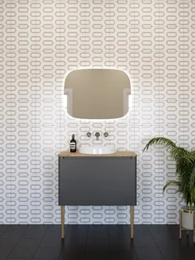 Crosswater Artist Illuminated Mirror 600 X 800 detail view - Image 11