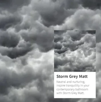 Crosswater Canvass Basin Unit 700 Storm Grey detail view - Image 6