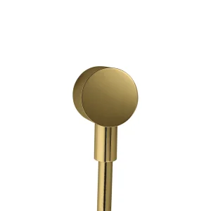 Axor Starck Wall Outlet Round Polished Gold Optic