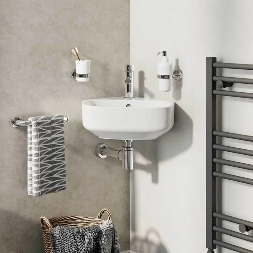 Wall Hung Corner Basins