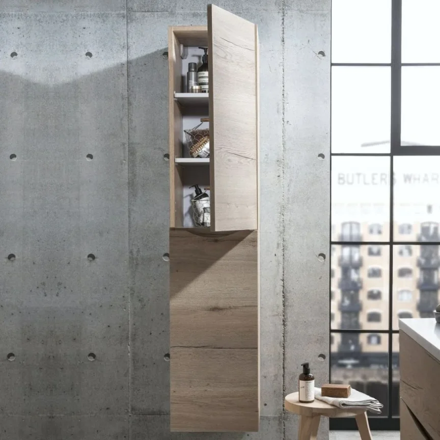 Faeber Vienna 1300x380x300mm Tall Unit (with magnifying mirror) RAL 6026 Opal green Gloss