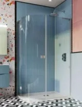 Crosswater Kai 6 Corner Entry Sliding Door 760 Silver