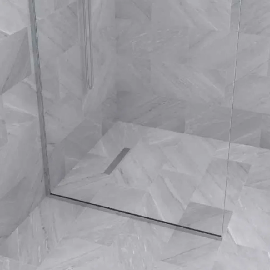 Wet Room Trays - Abacus Elements Shower Tray 12x10 End - Image 1