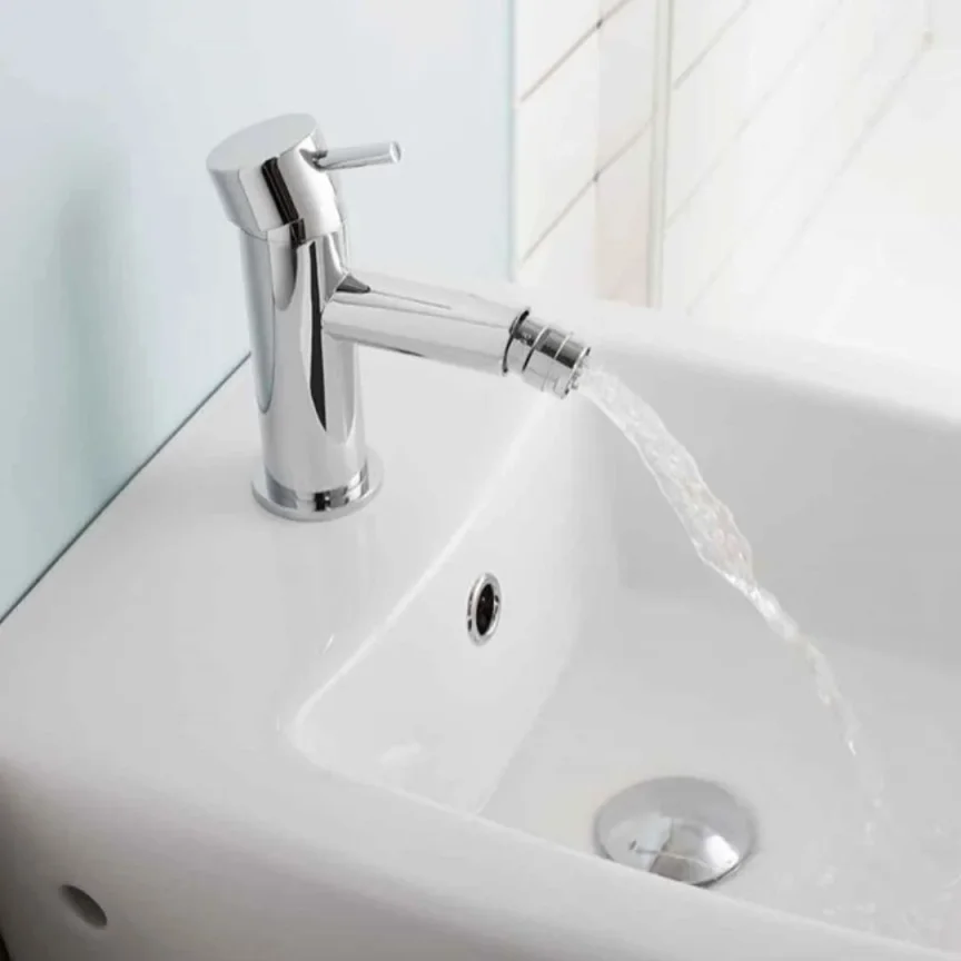 Bidet Taps - Burlington Qt Claremont 1h Bidet Mixer Chrome - Image 1