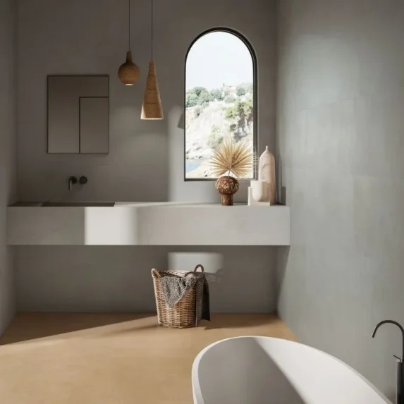 Plain Tiles - Iris Brilliant (59) Black Brilliant 60x30 Tile - Image 1