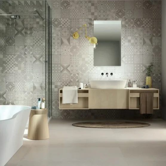 Cubico Metro White Bevelled Edged Gloss Ceramic 100x200mm