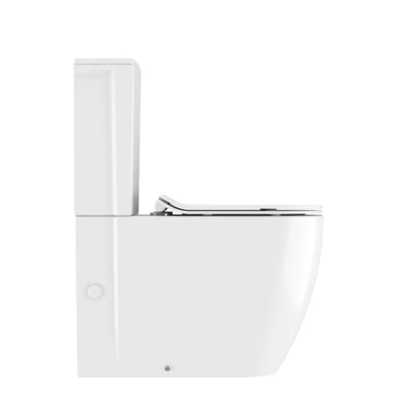 Crosswater Kai X Compact Close Coupled Toilet with Cistern and Soft Close Seat