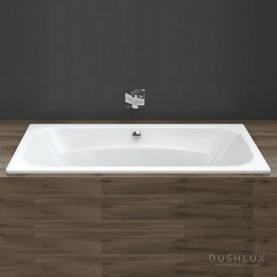 Bette Duo Double Ended Bath 1800 x 800mm with Overflow White (Feet Included) - Image 3
