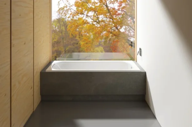 Bette Form Single Ended Shower Bath Foot end Overflow White (Multiple Sizes) - Image 3